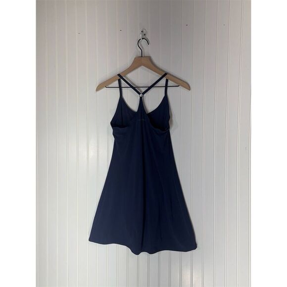 Outdoor Voices The Exercise Dress XS Navy Built-In Shorts Activewear NWT Preppy - Picture 2 of 6